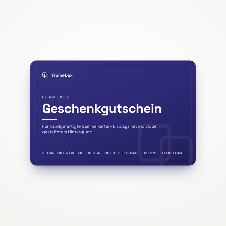 FrameDex Geschenkgutschein